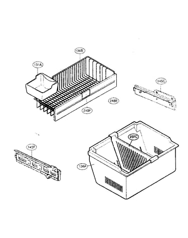 Freezer parts