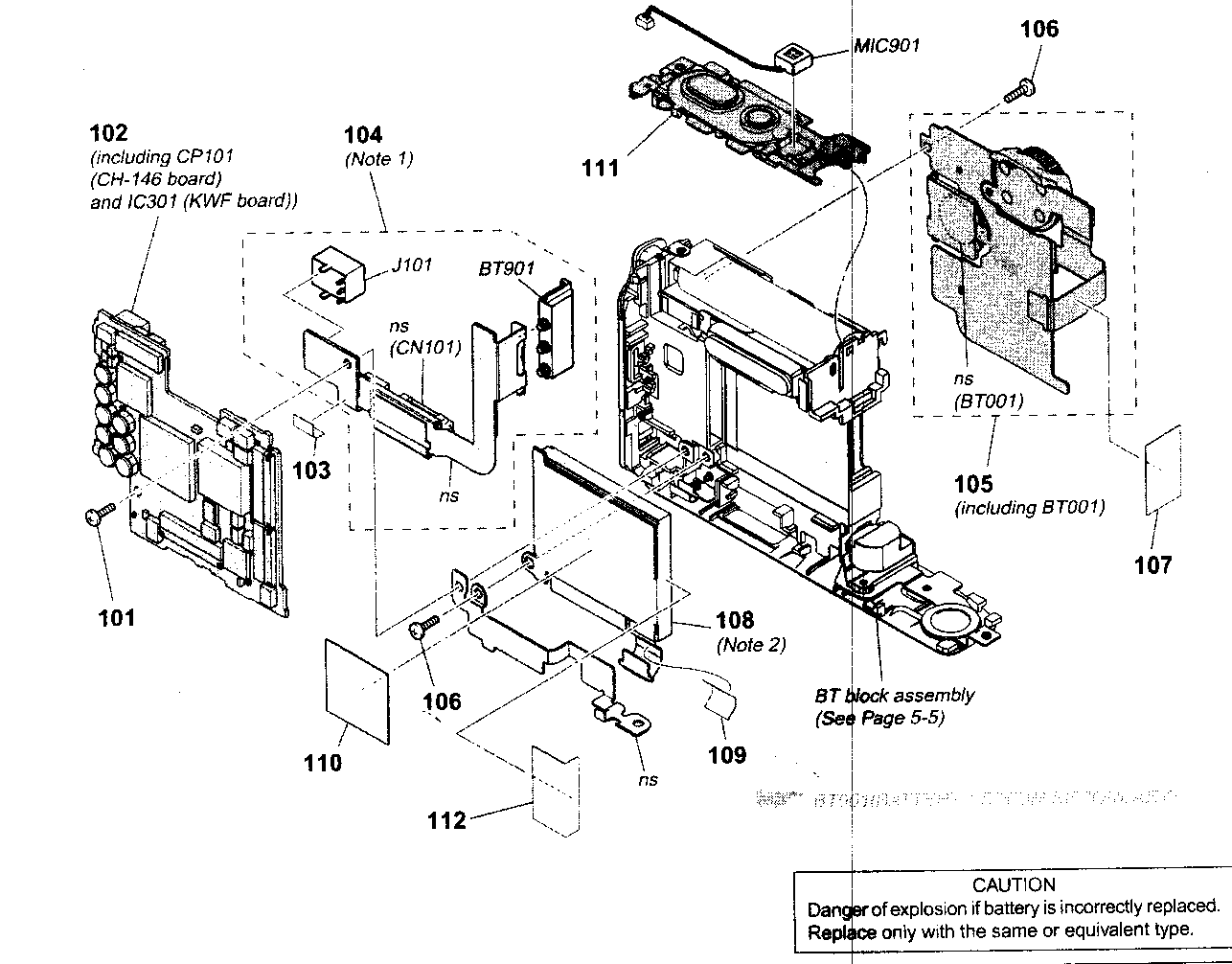 Main block assy