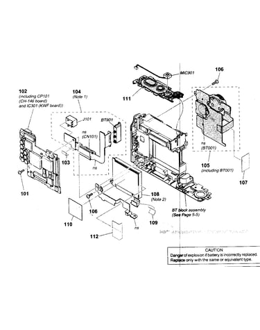 Main block assy