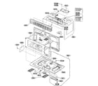 Kenmore 72181622600 oven cavity diagram