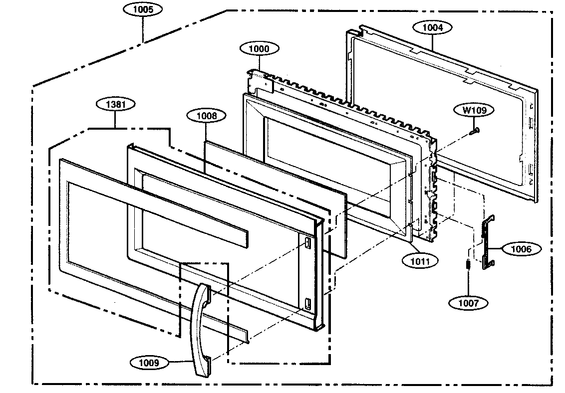 Door assy