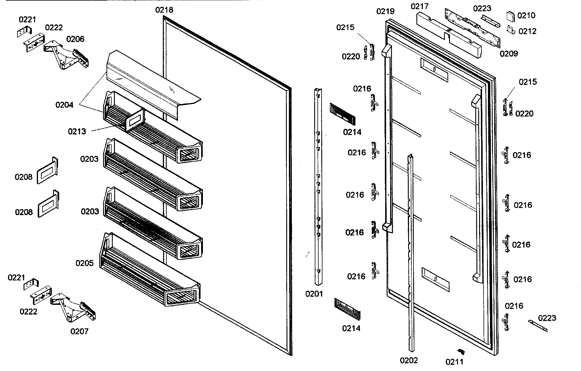 Door assy