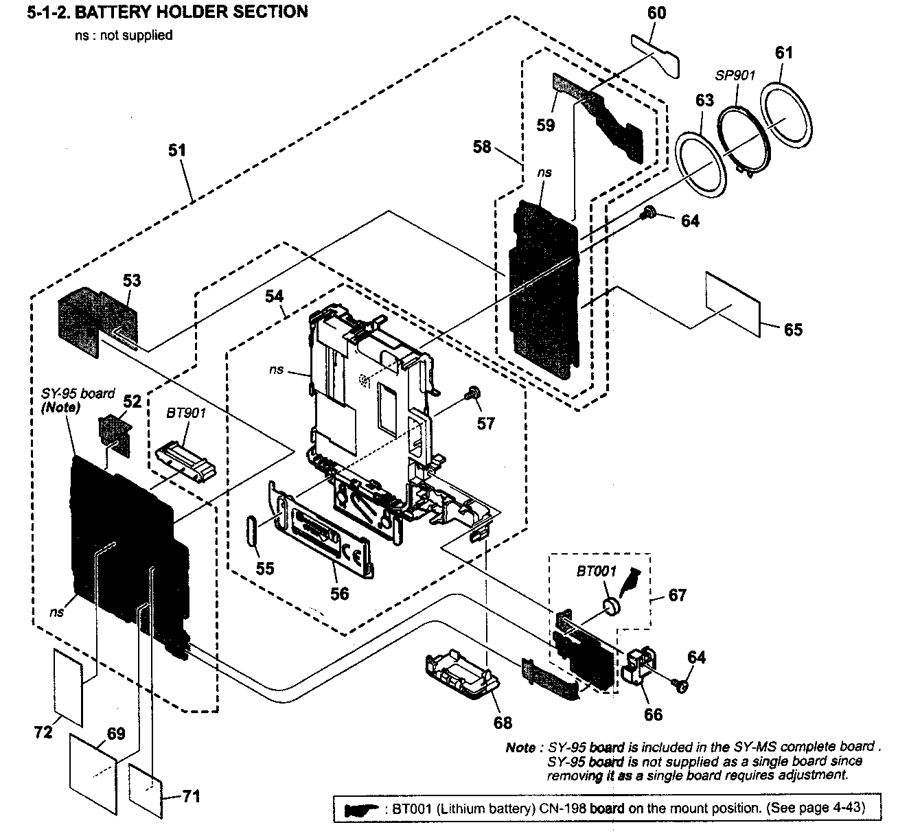 BATTERY HOLDER