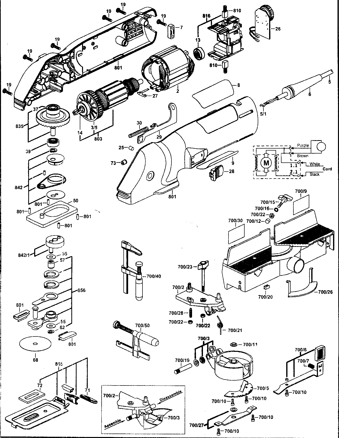 Saw assy
