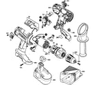 Bosch 33618-2G drill assy diagram