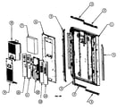 Westinghouse LTV-40W1HDC module panel assy diagram