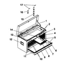 Craftsman 706592941 tool chest diagram