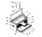 Craftsman 706596472 tool chest diagram