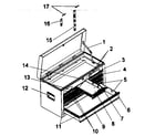 Craftsman 706599023 tool chest diagram