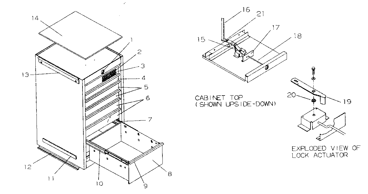 Side cabinet