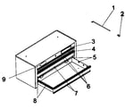 Craftsman 706618081 tool chest diagram