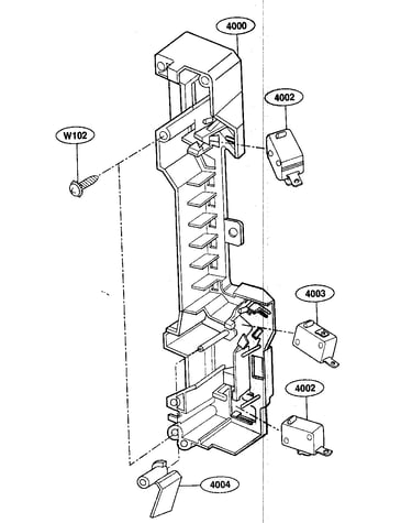 Latch board parts