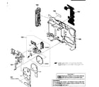 Sony DSC-T10 frame section diagram