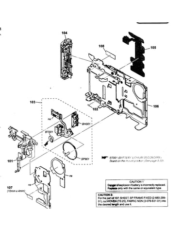 Frame section