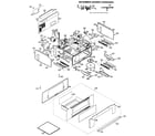 Sharp KB-3401LS microwave drawer diagram