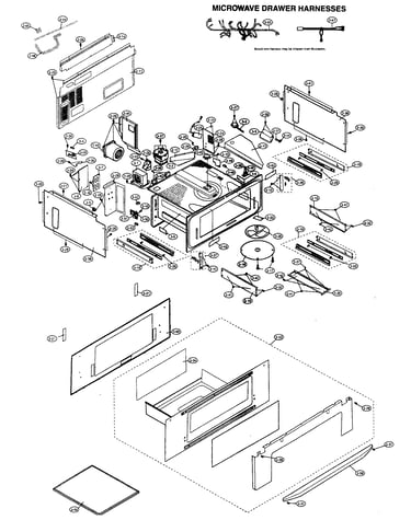 Microwave drawer
