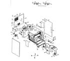 Sharp KB-3401LK oven unit diagram