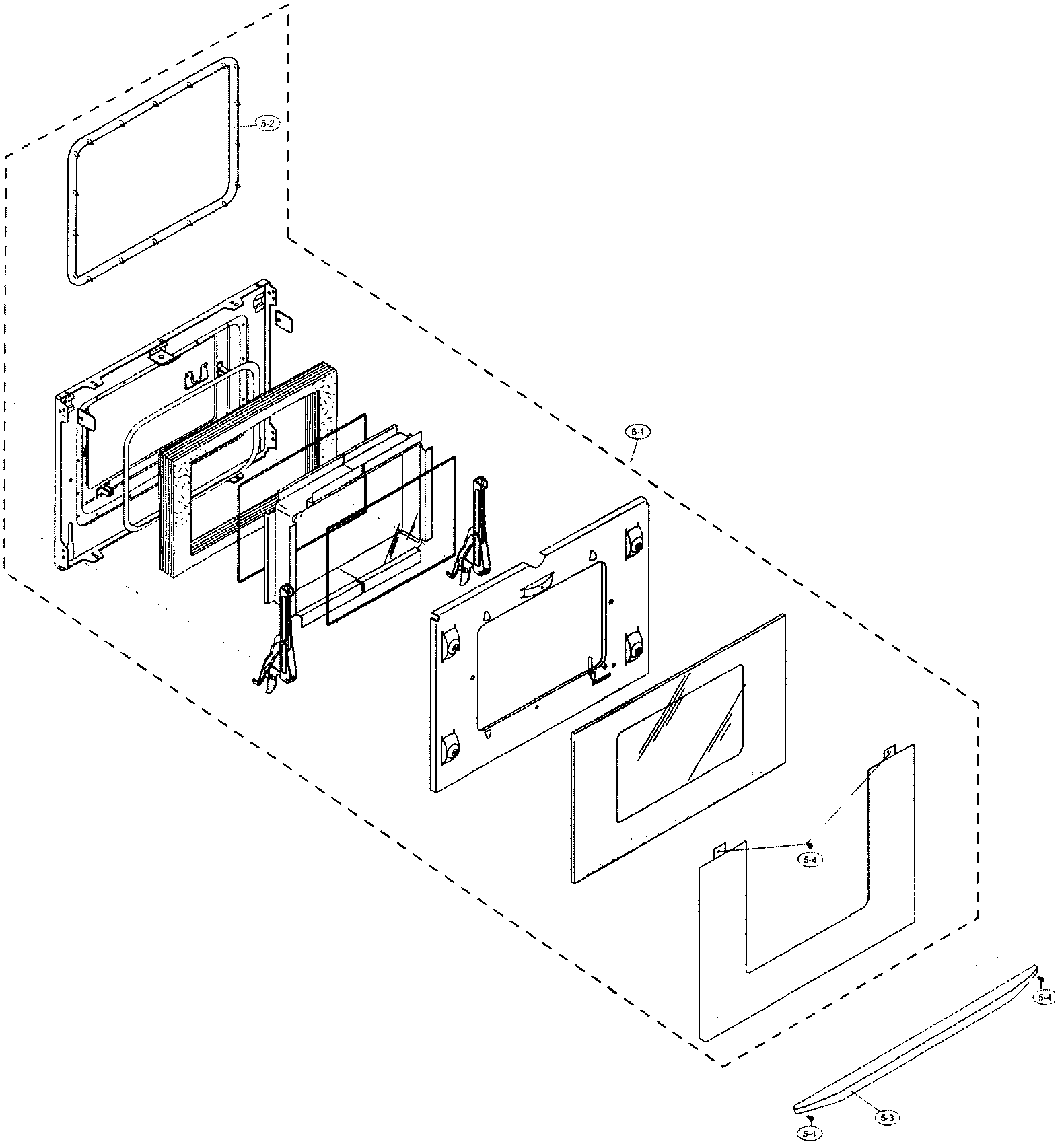 Oven door