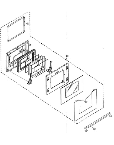 Oven door