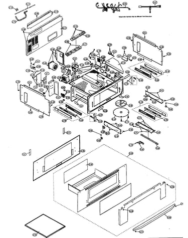 Microwave drawer