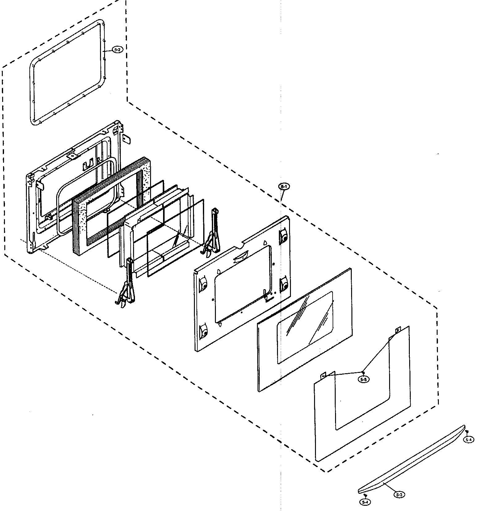 Oven door