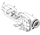 Panasonic VDR-D210P lens assy diagram