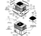 Carrier 50DU024300 package unit diagram