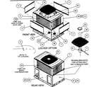 Carrier 50DU048300 package unit diagram