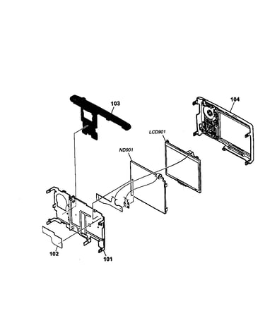 Rear cabinet parts