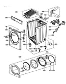 Cabinet/door assy