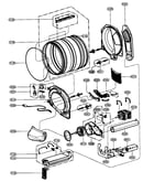Drum/motor assy