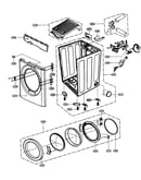Cabinet/door assy