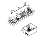 LG LFX21960ST/00 freezer parts diagram