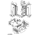 LG LFX21960ST/00 door parts diagram