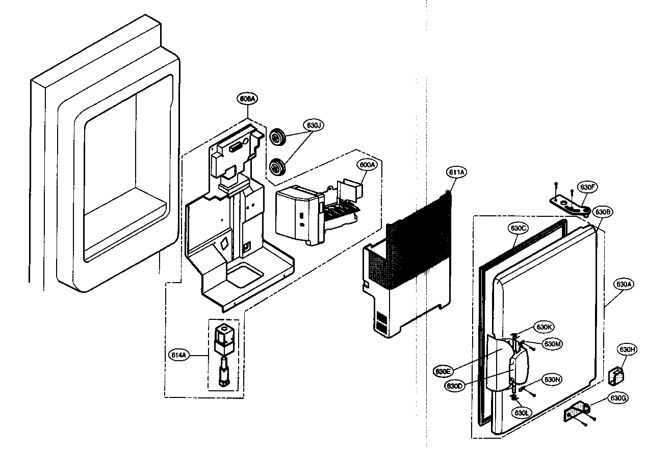Ice bank parts