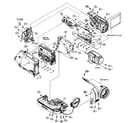 Panasonic PV-GS80P cabinet parts diagram