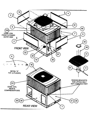 Cabinet part