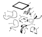 Fisher & Paykel DD603SS lid/links diagram