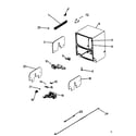 Fisher & Paykel DS603IH cabinet parts diagram