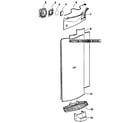 Fisher & Paykel E522BRXFD display module/duct covers diagram