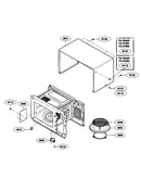 Oven cavity parts