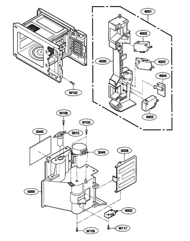 Latch board parts