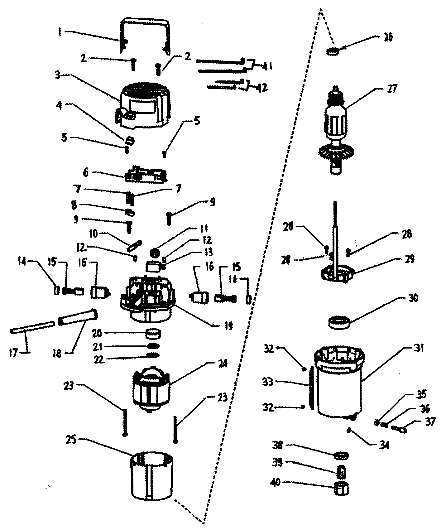 Motor assy