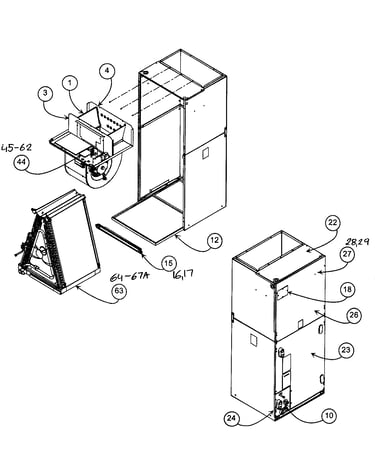 Cabinet parts 1