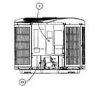 Carrier 24ACR324C0030010 cabinet parts 2 diagram