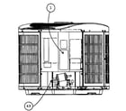 Carrier 24ACR336C0030010 cabinet parts 2 diagram