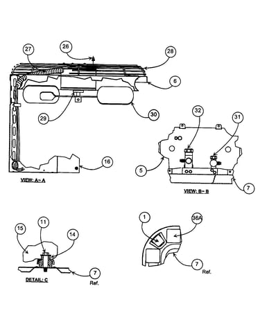 Cabinet parts 2