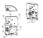 Carrier 25HPA524H0030010 cabinet parts 2 diagram