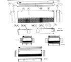 Carrier 40QAQ024300 front view diagram