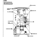 ICP T4H736GKA100 cabinet parts 2 diagram